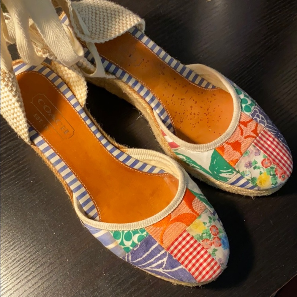 Coach cork shoes